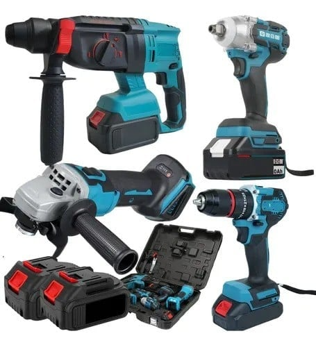 Multi Ferramentas 4 em 1 Com 2 Bateria Bivolt