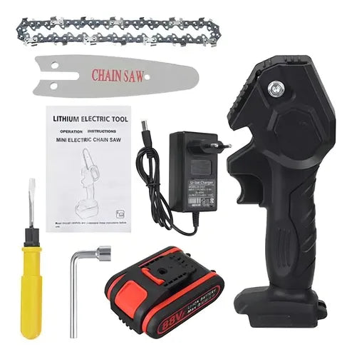 Mini Motosserra Elétrica Recarregável (PROMOÇÃO)
